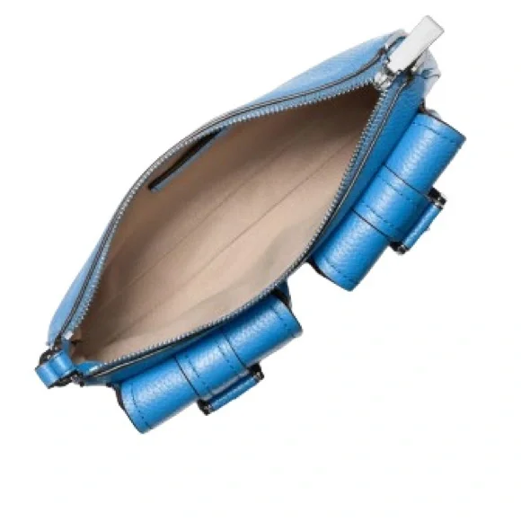 NWT Michael Kors Zoe Small Convertible Pouchette Bag - Picture 2 of 6